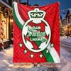 Club Santos Laguna Pattern Blanket for Home Decoration, Bed, Sofa, Car Travel, Camping, Suitable for All Seasons, Birthday Christmas Gift