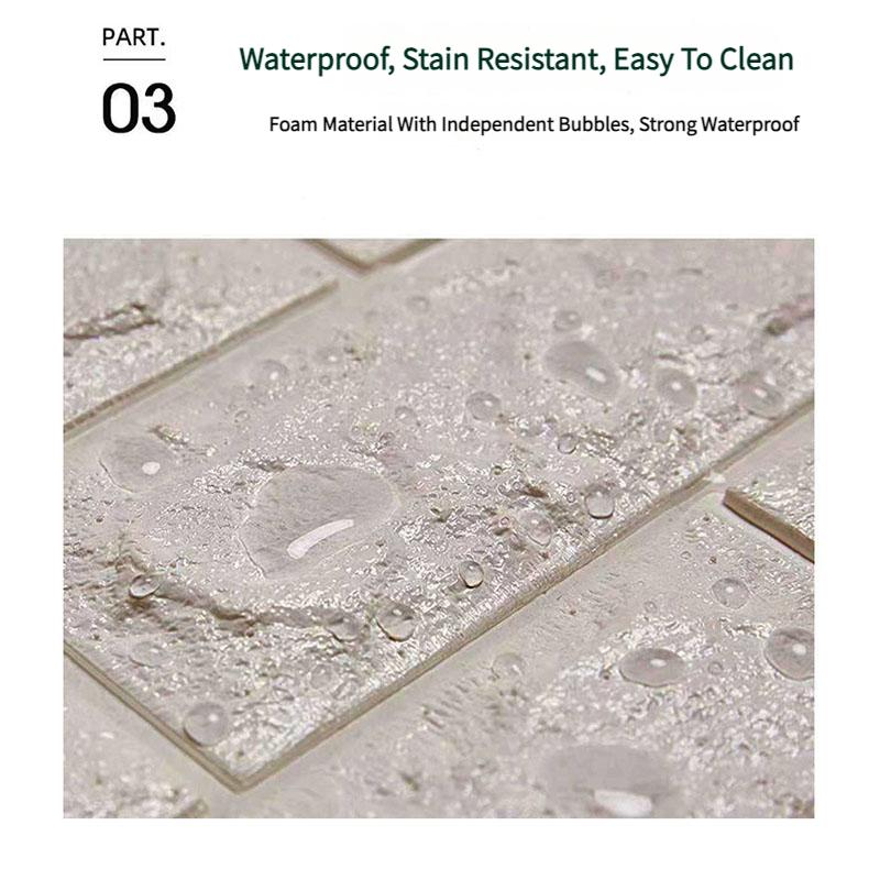 Kids Safety Wall Padding, Self-Adhesive XPE Foam Panels for Nursery, Soundproof Corner Guards Waterproof & Washable