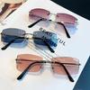 Kedun Frameless Sunglasses: Stylish 2021 Trend, Euro-American Fashion for Women