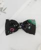 Maia Milky Way Star Jacquard Hair Ribbon Pin - Green