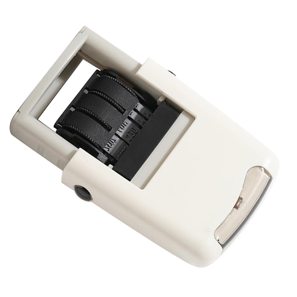 Date Stamp 25x2.8mm English Date Clear Imprint Quick Drying   Self Inking Stamp