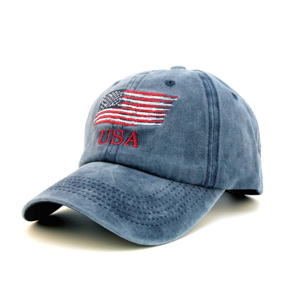 European & American Flag Retro Baseball Cap - Trendy Unisex Sunshade Hat