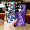 Octopus Tentacle Art Soft Phone Case For Samsung Galaxy S26 Ultra S25 Edge S24 FE S23 Plus S22 S21 + S20 Plating Anti-Fall Funda