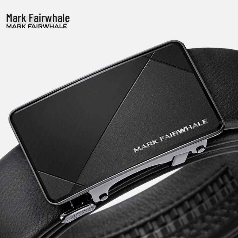

Mark Fairwhale Men s Genuine Leather Automatic Buckle Belt 115-120cm