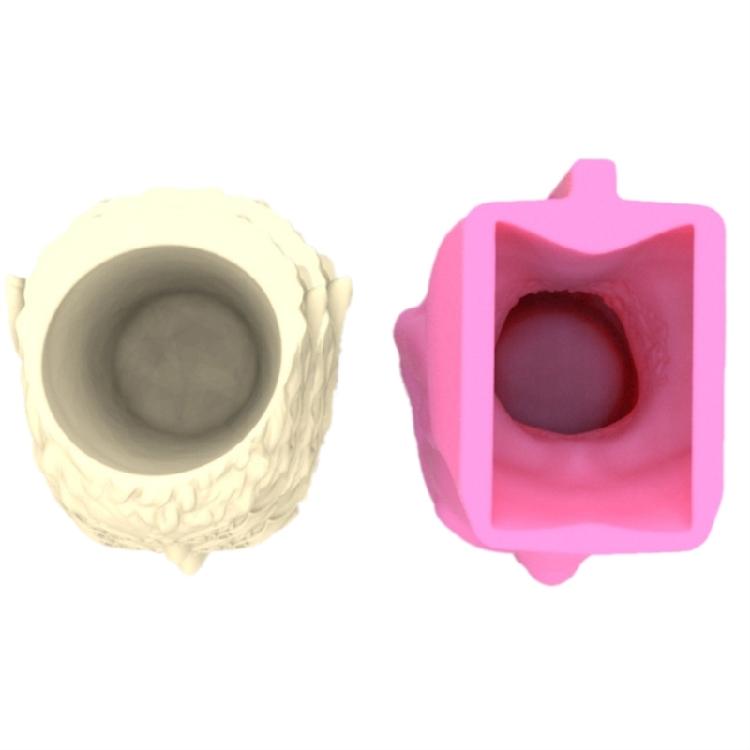 King Queen Portrait Gypsum Silicone Molds for Making Succulent Plant Flower Pot