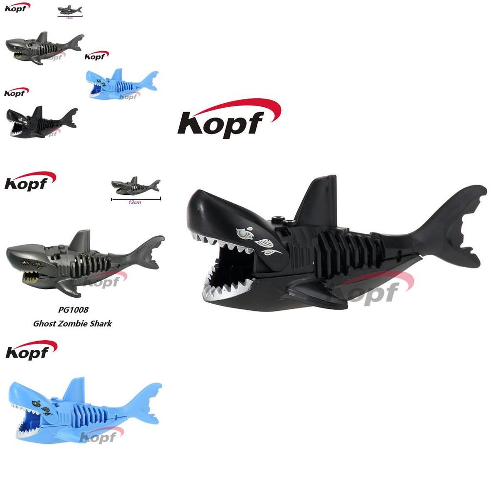 Children's Toy Pirate Series Pg1008 Pg1042 Pg1043 Shark Figures