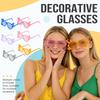 Women And Men Brightly Colored Sunglasses  Plastic Fun Accessories For Parties, Costumes