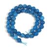 6 8 10mm Natural Stone Beads Blue Crystal Round Loose Spacer Gemstone Beads For Jewelry Making DIY Bracelet Necklace Accessories