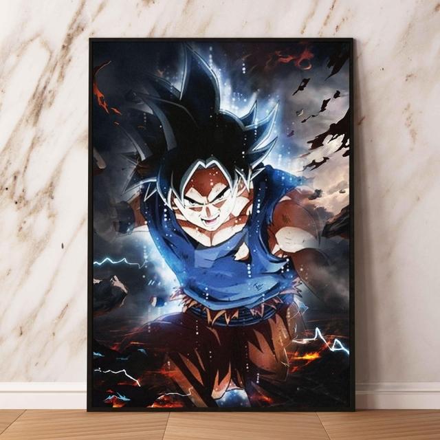 

Жемчуг дракона, холст, настенная живопись, украшение, живопись, детские персонажи, подарок другу 21cm×30cm NoFrame