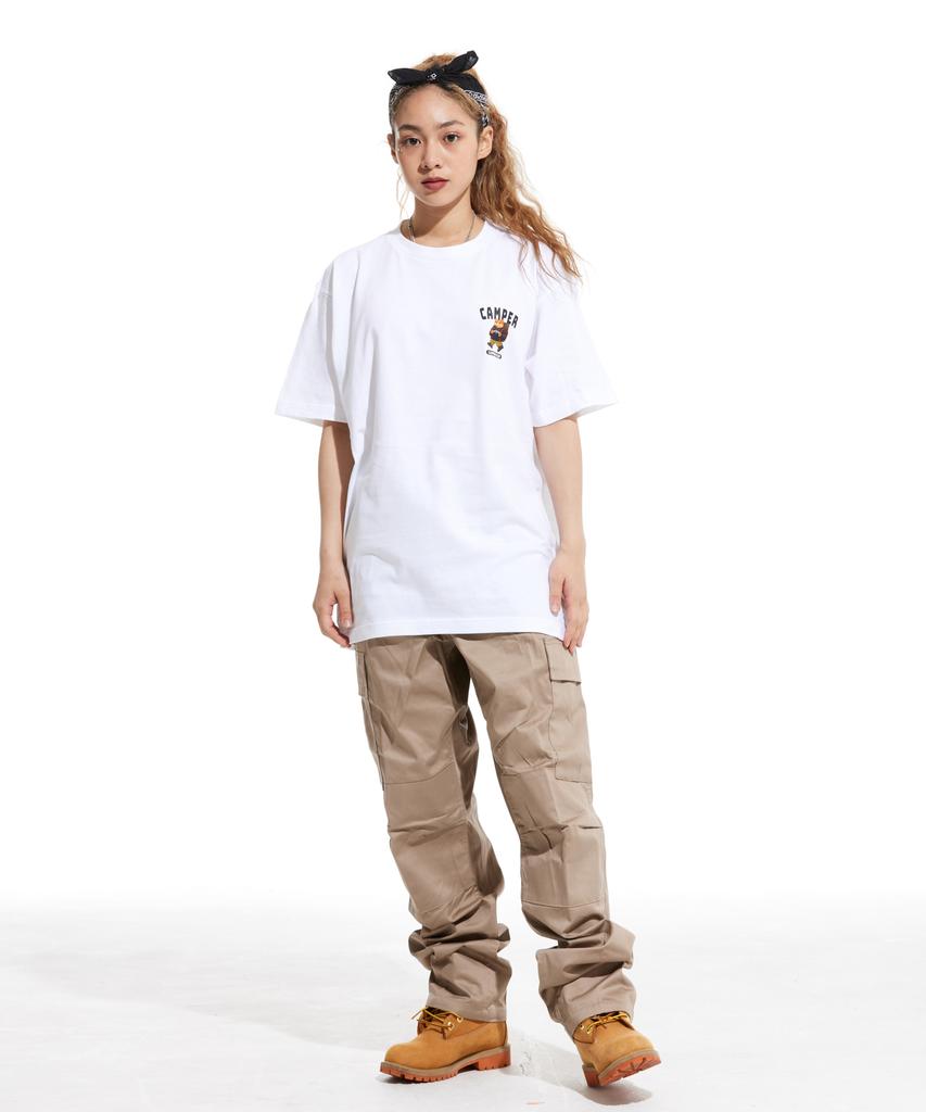 CREAM SODA LAB Small Logo Camping Club Short Sleeve T-Shirt Set