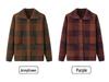 Grandma's Knitted Lapel Cardigan for Spring and Fall - Stylish Sweater for Middle-Aged and Elderly Women