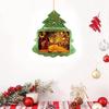 Snowflake Photo Frame Drop Glue Mold Diy Christmas Decor Snowflake Photo Frame Pendant Desktop Ornament Silicone Mold