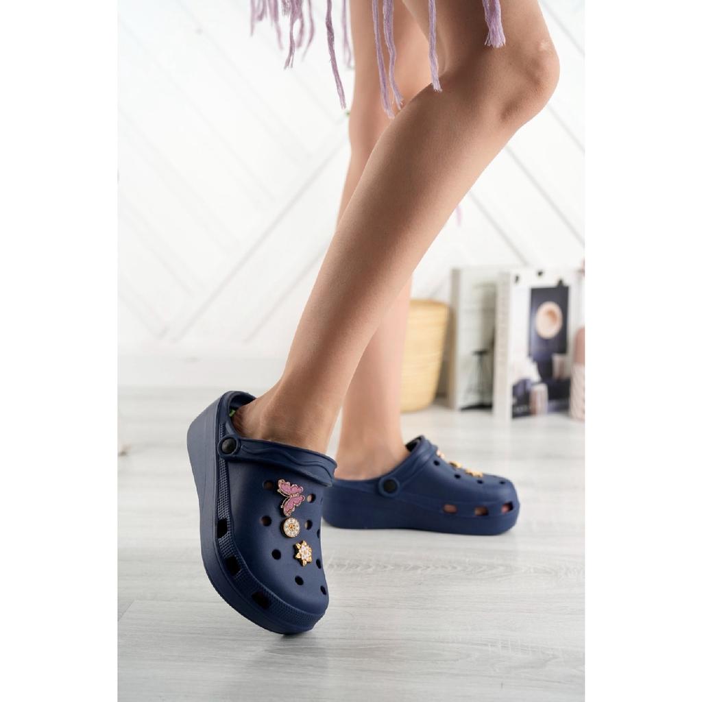 High Sized Hospital Cook Nurse Doctor Slippers Cross With Massage Base