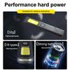Led Keychain Flashlight Rechargeable 550Lm Portable Mini Torch Pocket Lantern Flood Work Light With Magnet For Emergency