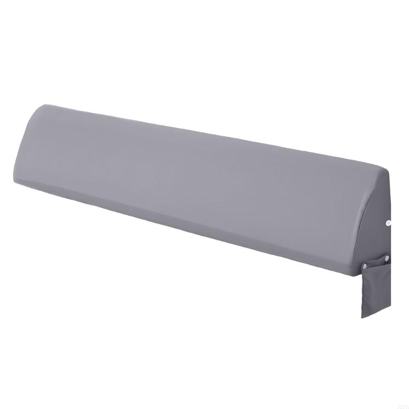 Sponge Pillow for Comfort Support and Sealing Between Bed and Wall Stops Items Dropping Easy Clean Cover