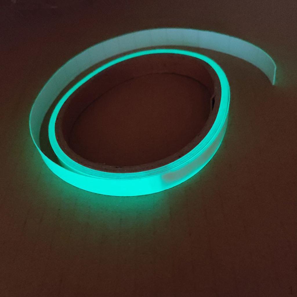 

5 Rolls The Dark Sticky Tape Self Luminous Safety Sticker