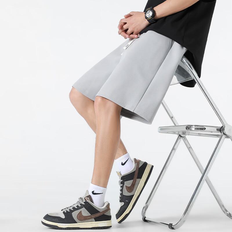 Fingercroxx Men's Quick-Dry High-Elastic Sports Shorts