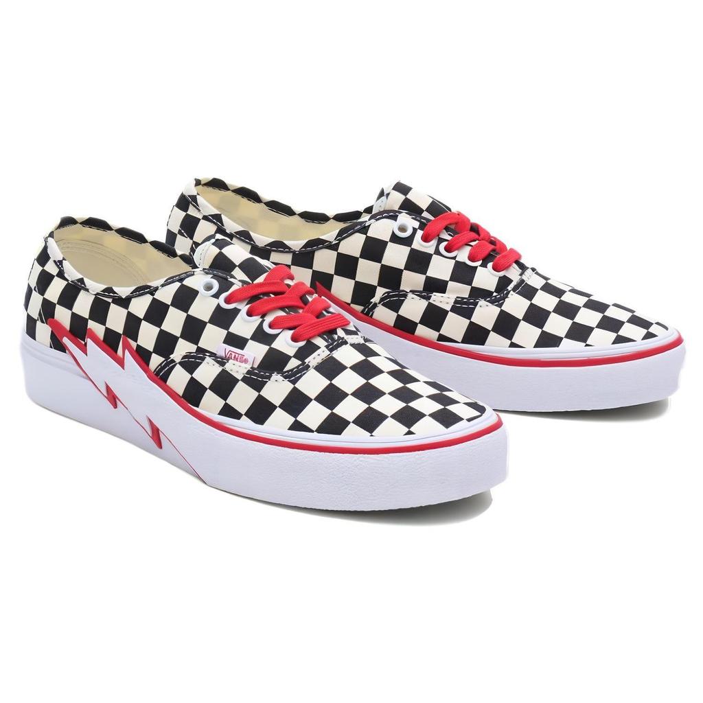 Vans Authentic Series Comfortable Durable Non-Slip Low-Top Skate Shoes Unisex sneaker Black White VN000BWCCKK
