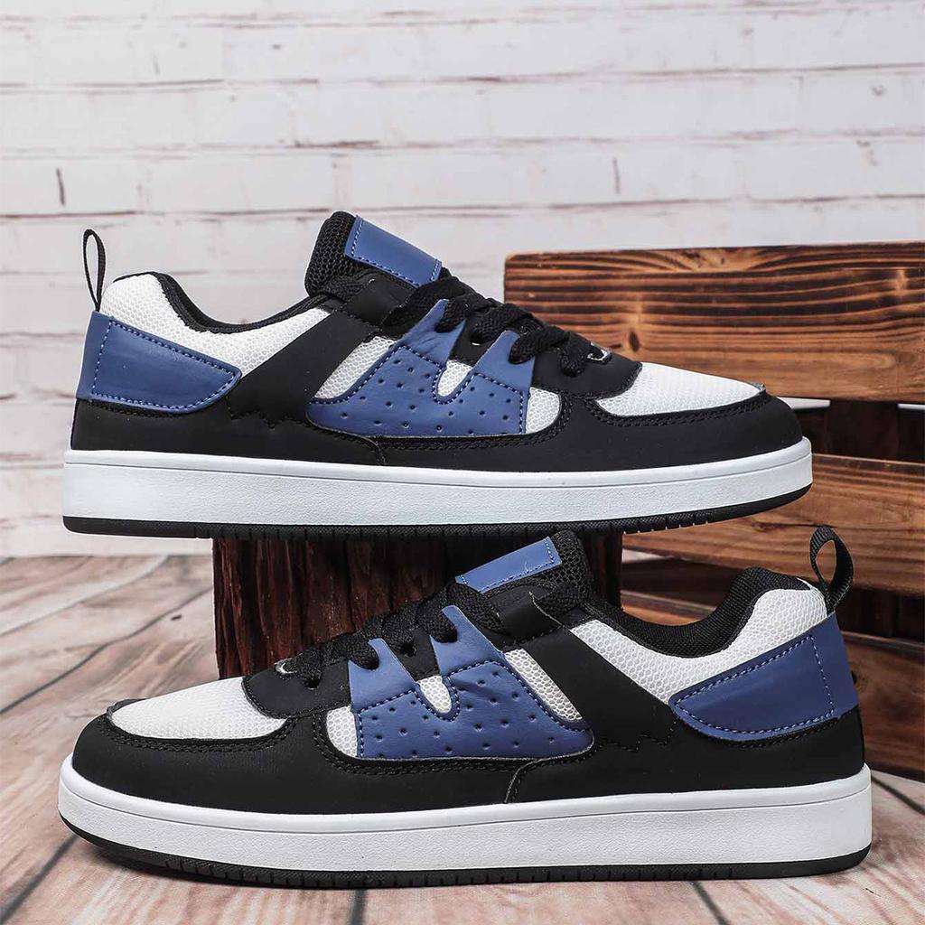 Board Shoes Mesh Casual Sneakers Fashion Flat Shoes Low-cut Leisure Sports Shoes Outdoor Walking Flats Casual Versatile
