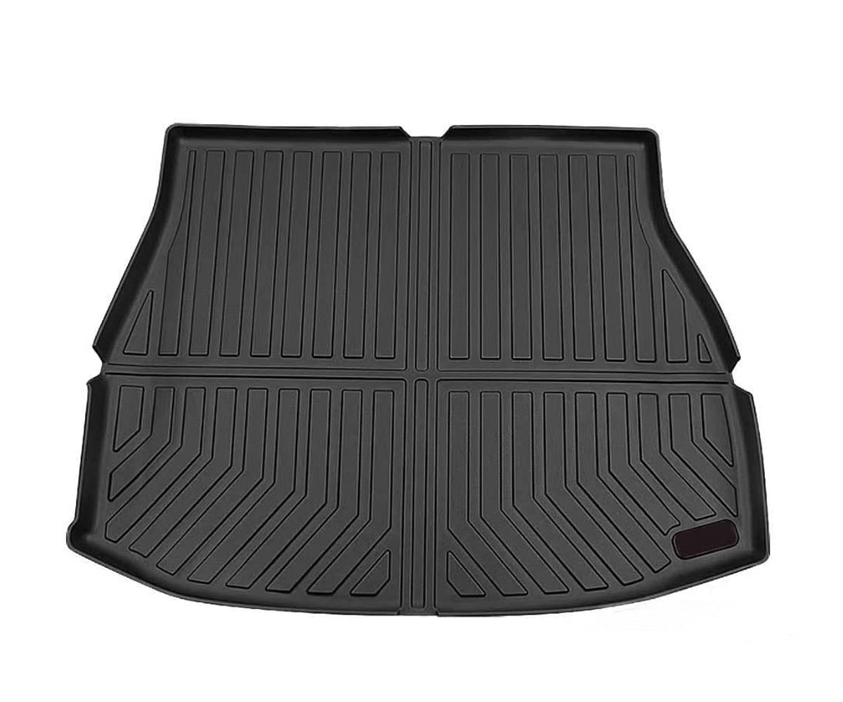 

SunYard Коврик 3D в багажник для нового Harrier 80 серии 2020-настоящее время. Изготовлен из TPE для вашего легкого коврика для автомобильных аксессуаров, коврик, (Июнь - Модели), чёрный