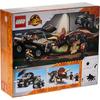 LEGO Jurassic World Triceratops Truck Ambush Building Set Toy for Kids Age 7 and Up