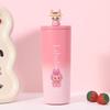 700ml For Stitch Cartoon Cute Straw Cup – Creative Large-Capacity Bubble Tea Cup, Stainless Steel Vacuum Car Mug, Thermos Flask