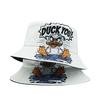 Bocca Cartoon Duck Bucket Hat Letter Pattern FisherUnisex Hats Location Design Panama Cap Caps For Unisex And Women Sun Summer Outdoor