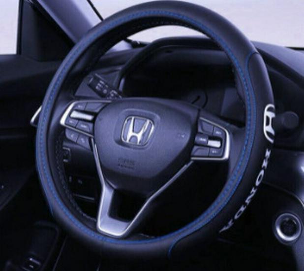 Honda Civic Accord Fit Steering Wheel Cover: Fits Crider, Jade, Odyssey, XRV, Vezel, CRV, Avancier