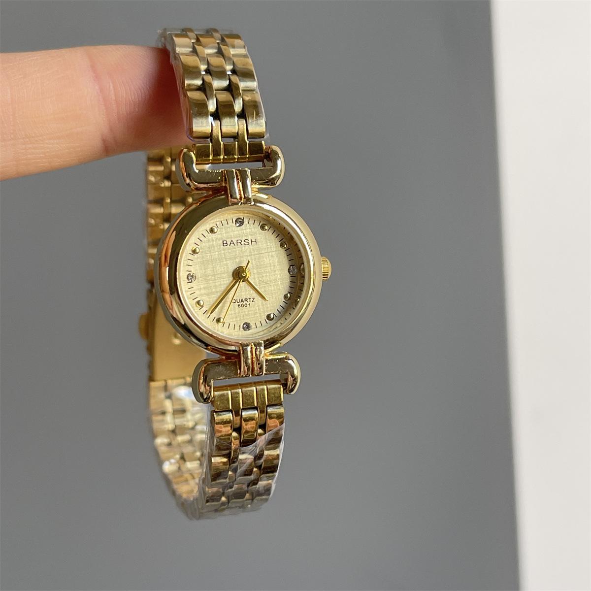 Medieval Women S Quartz Watch Women S Retro Mini Small Disc Niche Light Luxury Steel Belt