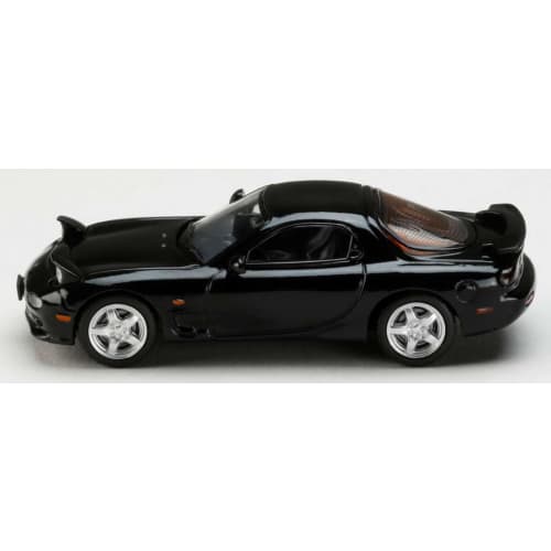 HJ64 1/64 Scale Infini RX-7 (FD3S) TYPE RS Brilliant Black Finished Model