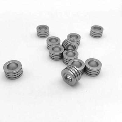 Stainless Steel Three-slot Hole Pearl Accessory Stringing Beads Necklace Bracelet Stringing Jewelry Bracelet Large Hole Positioning Beads