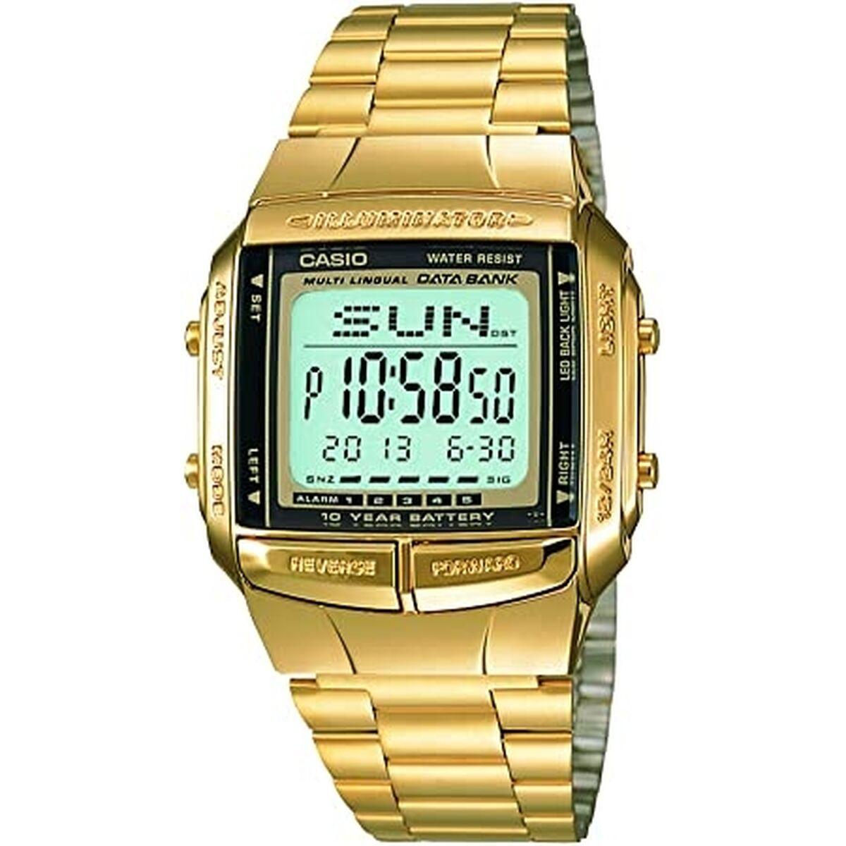 

Casio DATABANK Мужские часы Золотые (Ø38мм) TU прозрачный
