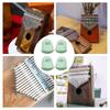 PAVIKE Kalimba Fingerschutz Silikon Daumen Fingerspitzenschutz Hülle für Kalimba Anfänger Silikon Finger Fingerhülse Daumen Gitarrenfingerspitze