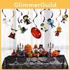 New Halloween Spiral Hanging Decorations For Indoor Home Party Dcor With Vampire Themes