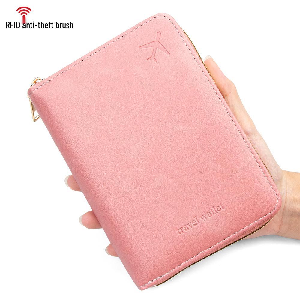 New RFID-Protected Anti-Theft Passport Wallet: Cross-Border Travel Document Organizer