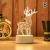 Home Decor with USB Cable Creative 3D Visual LED Night Light Table Lamp Kids Boys Gift Smart Gadgets