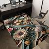 1PC Floral Artwork Carpet Ultra Soft, Thick & Absorbent, Non Slip Machine Washable Mat for Entryway