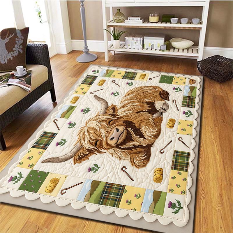 Fabric Animal Sleeping Panda Carpet Rug for Living Room Bedroom Home Sofa Decoration,Kids Play Non-slip Floor Mat