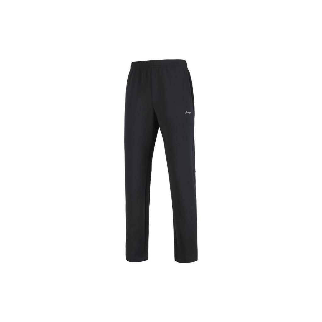 Li Ning Trainingskollektion Sport-Lifestyle-Kollektion Gestrickte Jogginghose Herren Schwarz AKLSE29-1