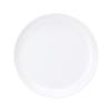 White Melamine Round Plate - Imitation Porcelain, Large and Durable, Perfect for Hotels and Restaurants