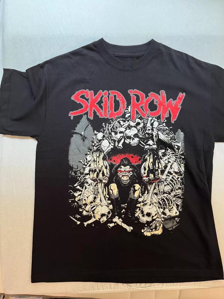 Trend Skid Row Band Black 100% Cotton S-4XL Shirt Unisex Unisex T-Shirt M