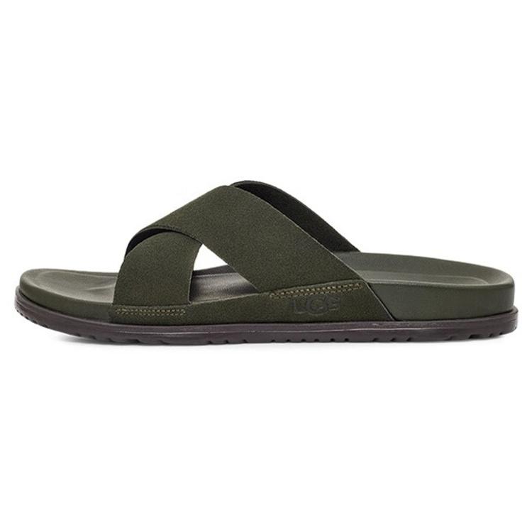 UGG Crossover Strap Slides Forest Green Men s 1124902-FRSN EU 42