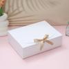 2 Stück - Deckel Geschenkbox mit Schleife Brautjungfern Heiratsantrag Box Geburtstagsgeschenk, Shower Party Valentinstagsgeschenke Valentinstag