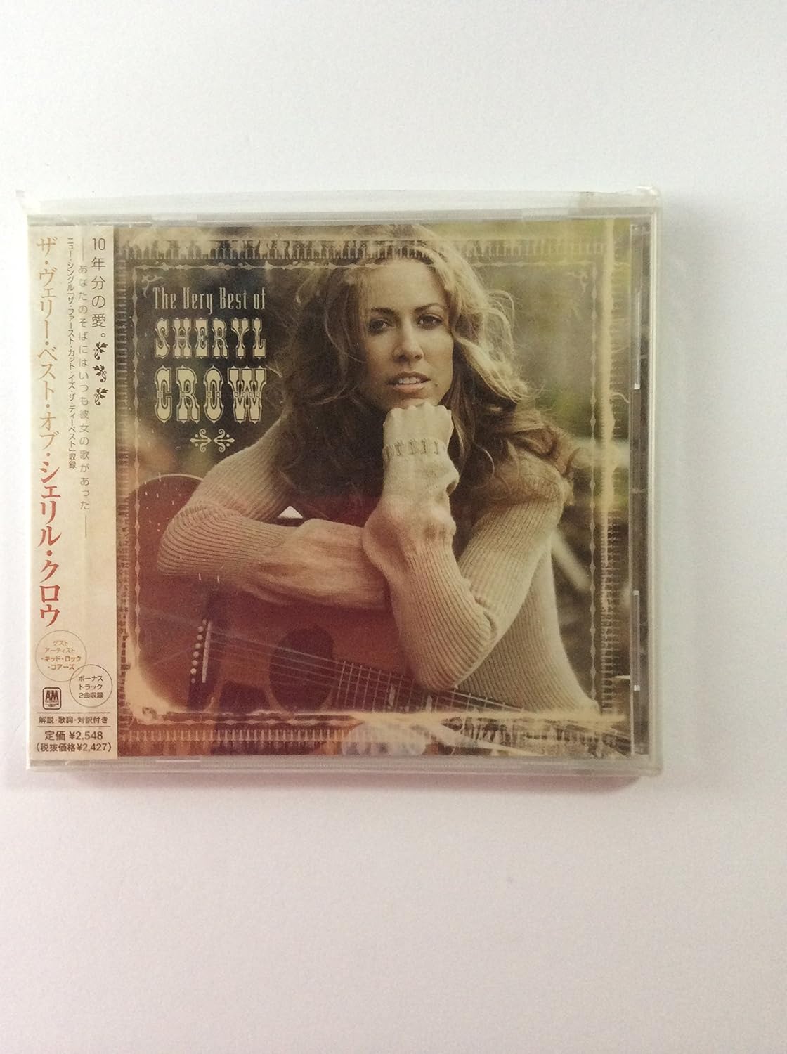 

CD SHERYL CROW - Very Best Of Sheryl Crow UICA1020PROMO A&M 2003 Japan Obi Rock