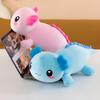 Kawaii Axolotl Plush Toy Super Soft Cute Salamander Animal Stuffed Plushie Pillow Axolotl Home Decor Christmas Gift for Children