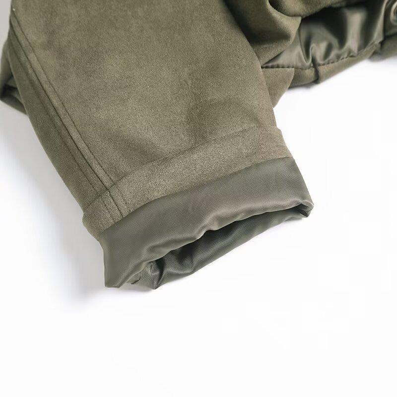 Women S Fleece Long Sleeve Pilot Jacket Coat