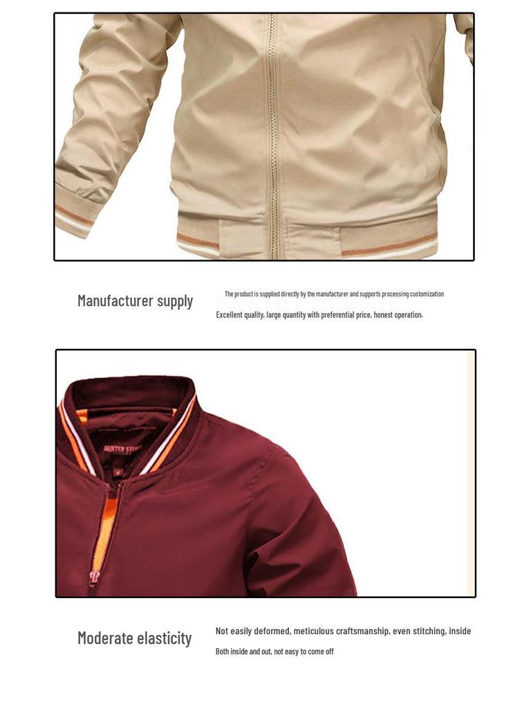 2023 Men's Cross-Border Casual Jackets - Spring & Autumn Sports Fashion