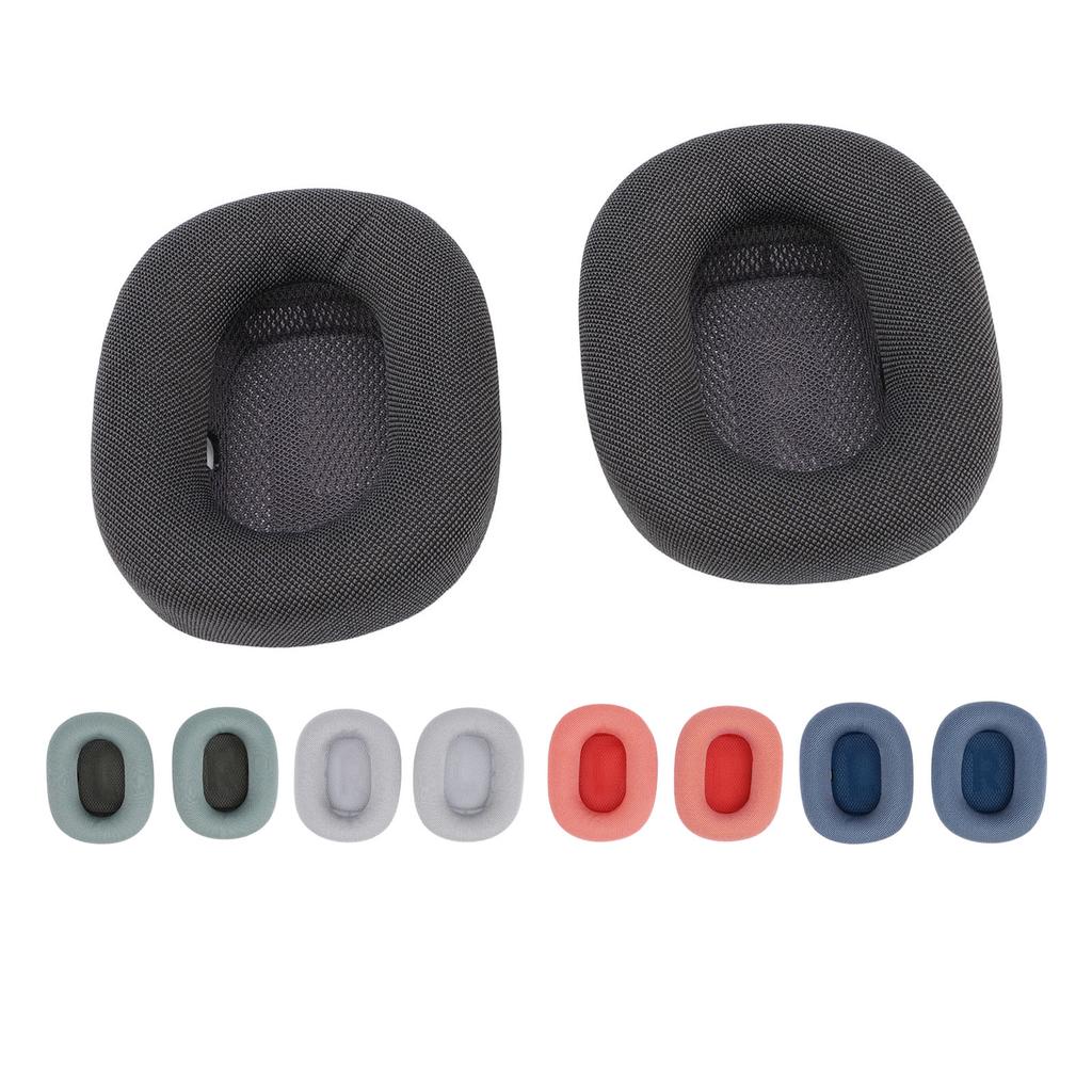2pcs Replacement Ear Pads Cushions Headphones Earpads Ear Cups Mesh High Density Memory Foam
