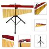 36 Bells Barchime Portable Single Row Bar Wind Chime Musical Percussion Instrument with Tripod and Percussion Stick