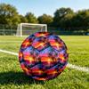 1 Stück Strand Sonnenuntergang Szene Langlebig Größe 5 Fußball Professioneller Spiel-Trainingsfußball Indoor & Outdoor Sportball p60197